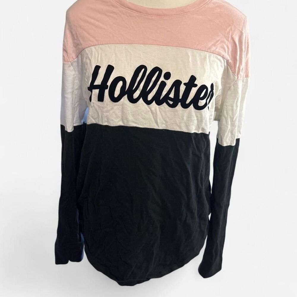 Hollister Women's Long Sleeve Colorblock Shirt M